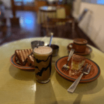 beverages and sandwich